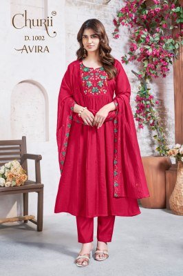 Churii Avira Kurti Pant with Dupatta Set kurti pant with dupatta Catalogs