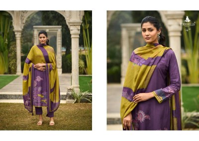 Cindrella by Juliet pure digital printed with handwork unstitched dress material catalogue  salwar kameez catalogs
