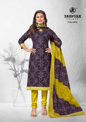 Classic Chunaris Vol 34 by Deeptex Pure Cotton printed unstitched suit catalogue at affordable rate dress material catalogs