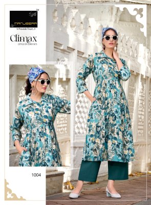 Climax Manjeera Co-ord Style Ghera Kruti Wholesale co ord set catalogs