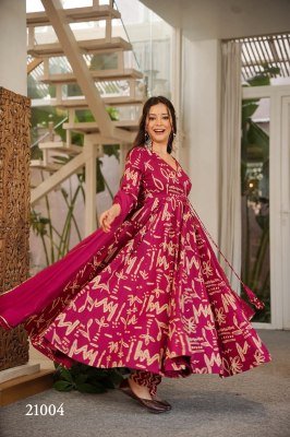 Clora Vol-21 Designer Muslin Digital Printed Kurti Pant with Dupatta wholesale catalogs
