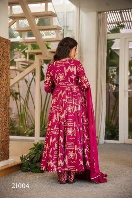 Clora Vol-21 Designer Muslin Digital Printed Kurti Pant with Dupatta readymade suit catalogs