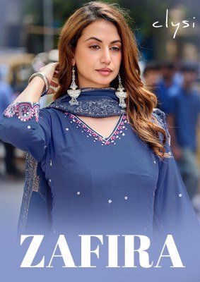 Clysi Zafira Muslin Khatali  3-Piece Suit with Dupatta wholesale catalogs