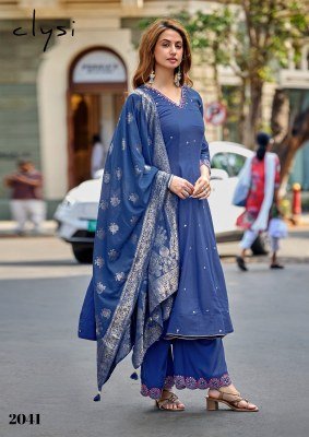 Clysi Zafira Muslin Khatali  3-Piece Suit with Dupatta kurti pant with dupatta Catalogs