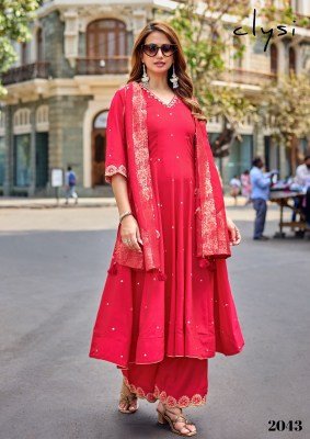 Clysi Zafira Muslin Khatali  3-Piece Suit with Dupatta kurti pant with dupatta Catalogs