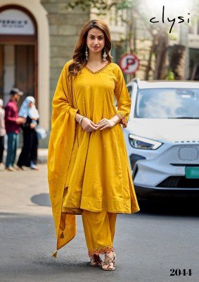 Clysi Zafira Muslin Khatali  3-Piece Suit with Dupatta kurti pant with dupatta Catalogs