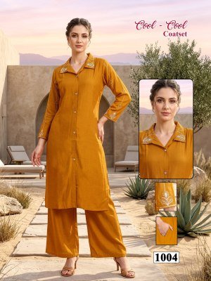 Cool Cool Coadset Women's Vatican Silk Co-Ord Set with Lining co ord set catalogs