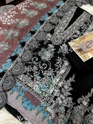 Cosmos Fashion Needle Wonder Vol 1 NX Lawn Cotton Embroidered Dress Material dress material catalogs