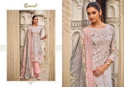 Cosmos Fashion Needle Wonder Vol 1 NX Lawn Cotton Embroidered Dress Material dress material catalogs