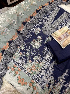 Cosmos Fashion Needle Wonder Vol 1 NX Lawn Cotton Embroidered Dress Material dress material catalogs