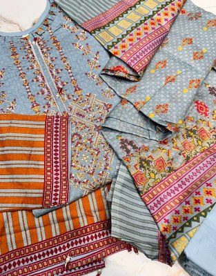 Cosmos Fashion Noor Embroidered Vol 2 Pure Lawn Cotton Readymade Pakistani Suits catalogue wholesale rate  readymade suit catalogs