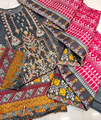 Cosmos Fashion Noor Embroidered Vol 2 Pure Lawn Cotton Readymade Pakistani Suits catalogue wholesale rate  readymade suit catalogs