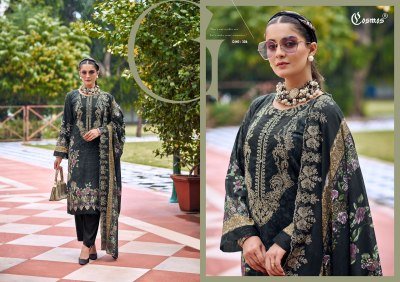 Cosmos Needle Wonder Vol 3 Lawn Cotton Embroidered Suit with Pure Mal Mal Cut Work Dupatta Unstitched Collection Wholesale readymade suit catalogs