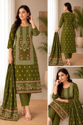 Cotton 60x60 3-Piece Ethnic Wear Set  Size wise Combo Set