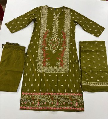 Cotton 60x60 3-Piece Ethnic Wear Set  Size wise Combo Set