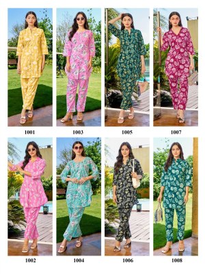 Cotton Beats vol 2 by Sankheshwer Cotton printed collar pattern top with bottom collection at affordable rate co ord set catalogs