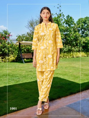 Cotton Beats vol 2 by Sankheshwer Cotton printed collar pattern top with bottom collection at affordable rate co ord set catalogs