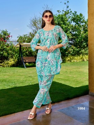 Cotton Beats vol 2 by Sankheshwer Cotton printed collar pattern top with bottom collection at affordable rate co ord set catalogs