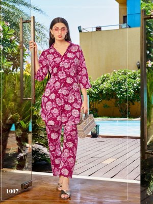 Cotton Beats vol 2 by Sankheshwer Cotton printed collar pattern top with bottom collection at affordable rate co ord set catalogs