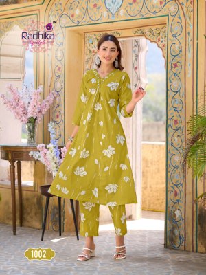 Cotton Bells vol 1 by Radhika Life Style Cotton Foil printed readymade suit catalogue at affordable rate readymade suit catalogs