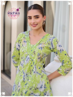 Cotton Bells vol 2 by Radhika Lifestyle Cotton Foil printed kurti with bottom collection in affordable rate kurtis catalogs