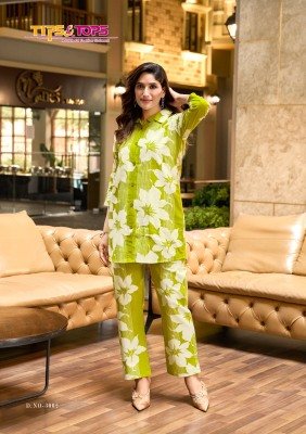 Cotton Bets vol 3 by Tips and tops Cotton Flex printed co ord set collection  co ord set catalogs