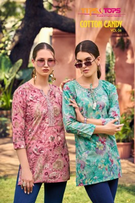 Cotton Candy vol 16 by Tips and Tops Premium Cotton foil printed western wear catalogue at affordable rate western wear catalogs