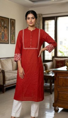 Cotton Heavy Embroidery Kurti Collection kurtis catalogs