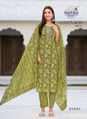 Cotton Kudi vol 21 by Radhika Lifestyle Cotton Printed  designer readymade suit collection at amavi expo readymade suit catalogs