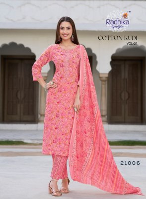 Cotton Kudi vol 21 by Radhika Lifestyle Cotton Printed  designer readymade suit collection at amavi expo readymade suit catalogs