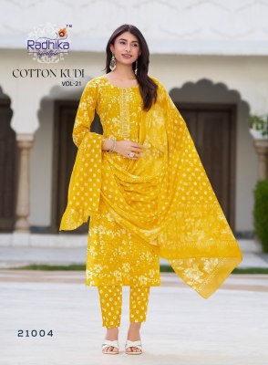 Cotton Kudi vol 21 by Radhika Lifestyle Cotton Printed  designer readymade suit collection at amavi expo readymade suit catalogs
