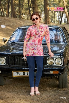 Cotton Shorties vol 7 by Tips and tops Premium Cotton Foil printes Kurti catalogue at affordable rate kurtis catalogs