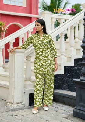 Cotton Trends vol 2 by Tips and tops Cotton Printed co ord set collection in low rate co ord set catalogs