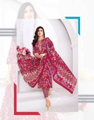 Cotton Trendy vol 1 by Radhika lifestyle Pre Cotton Printed kurti pant with dupatta collection readymade suit catalogs