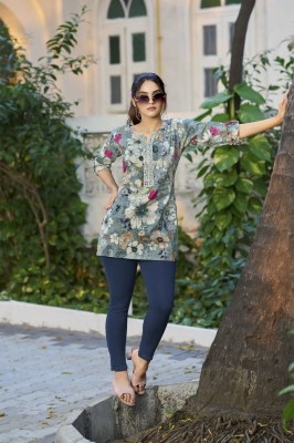 Cotton candy vol 6 by Tips and tops cotton foil printed short top collection with budget price western wear catalogs