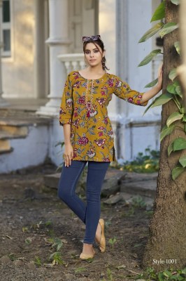 Cotton candy vol 6 by Tips and tops cotton foil printed short top collection with budget price western wear catalogs