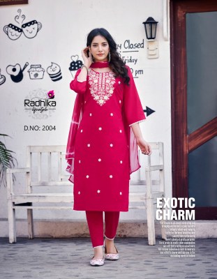 Cotton culture vol 2 by Radhika life style pure cotton embroidered suit catalogue at affordable rate readymade suit catalogs