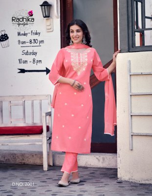 Cotton culture vol 2 by Radhika life style pure cotton embroidered suit catalogue at affordable rate readymade suit catalogs