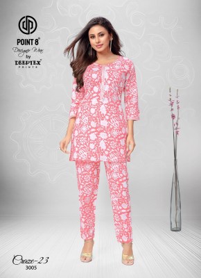 Craze vol 23 by Deeptex Pure cotton Printed fancy Co ord set collection at affordable rate co ord set catalogs
