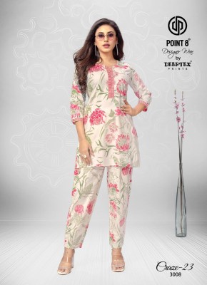 Craze vol 23 by Deeptex Pure cotton Printed fancy Co ord set collection at affordable rate co ord set catalogs
