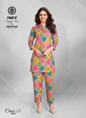 Craze23 vol 4 by Deeptex Pure cotton printed Fancy  co ord set catalogue at affordable rate co ord set catalogs