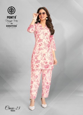 Craze23 vol 4 by Deeptex Pure cotton printed Fancy  co ord set catalogue at affordable rate co ord set catalogs