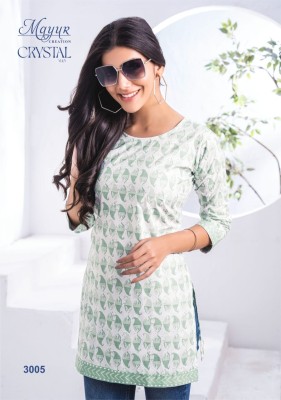 Crystal Vol 3 by Mayur Trendy Fancy poplin cotton western wear collection at affordable rate western wear catalogs