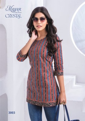 Crystal Vol 3 by Mayur Trendy Fancy poplin cotton western wear collection at affordable rate western wear catalogs