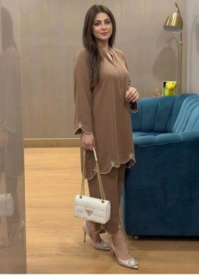 D.N. 895 Rania Cut Designer Kurti with Pant Chikankari Work kurtis catalogs