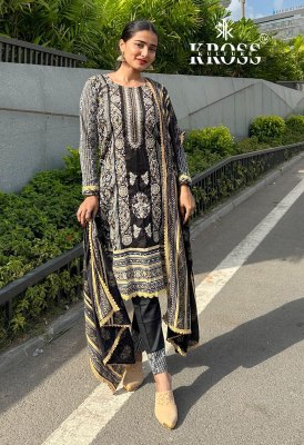 D NO KK 2011 A and B by Kross cotton printed dress material catalogue at low rate salwar kameez catalogs