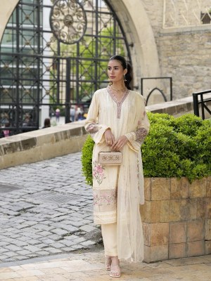 D No 1242 to 1246 by Amara fashion Bamberg silk embroidered readymade suit catalogue   Amavi