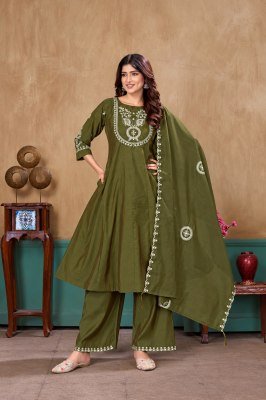 D.No. 142-A 142-B 142-C Soft Roman Twill Cording Work Suit Set 