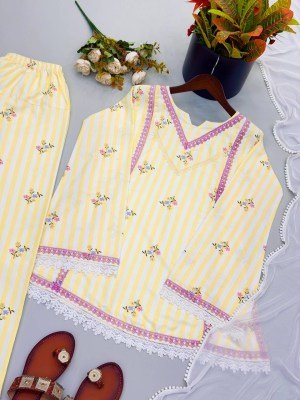 D. No. 5356 Heavy Pure Natural Crepe Top Farshi Pant with Nazmeen Dupatta 3 Piece Set readymade suit catalogs