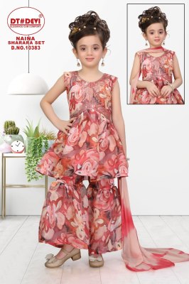 D no 10383 by Naina Fancy printed Girls Sharara suit catalogue at amaviexpo fancy sharara suit Catalogs